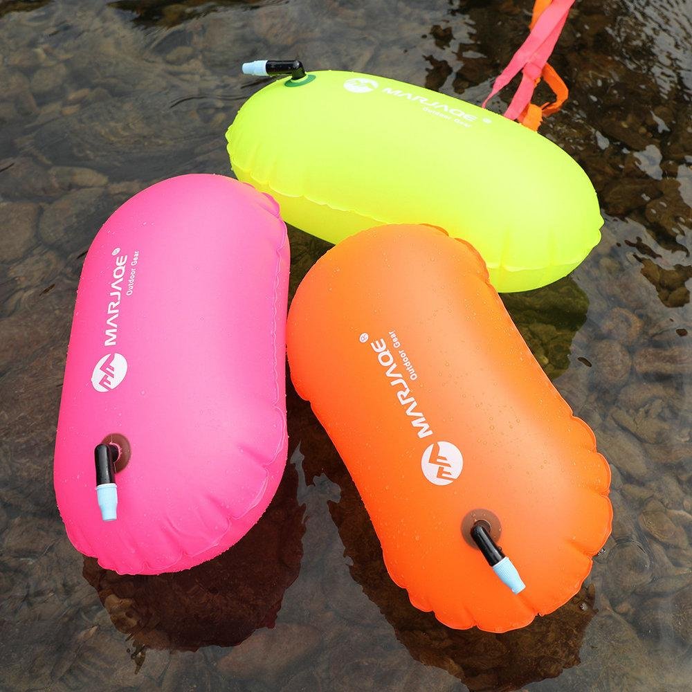 Safety Float Bag Waterproof PVC Inflatable Swim Buoy Water Sport 12