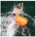 浮囊游泳浮標充氣式救生包加厚潛水游泳包