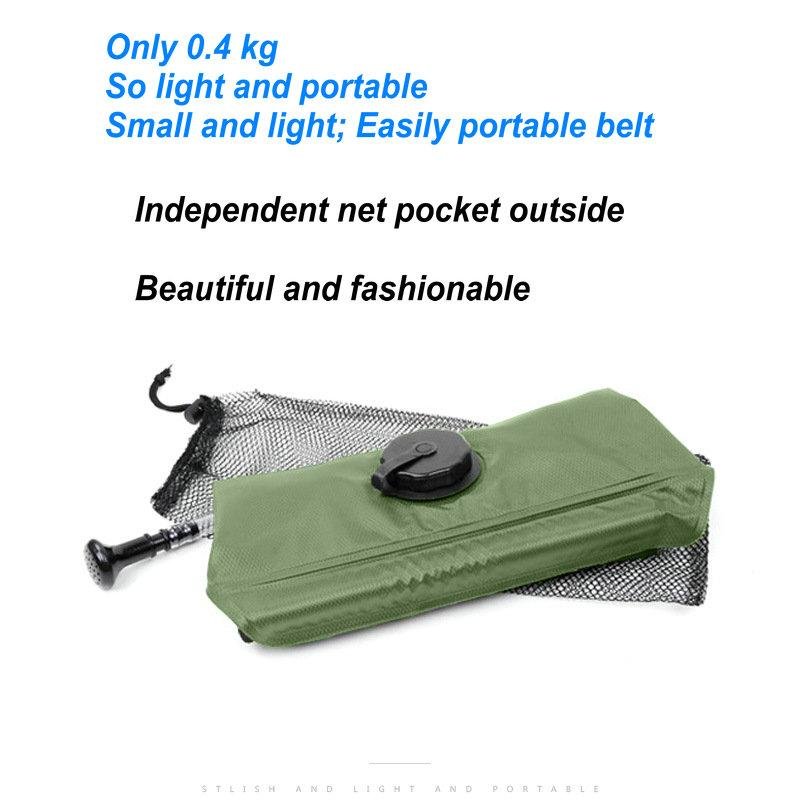 Portable 20L Camp Shower Bag Solar Energy Heated 16