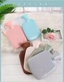 1000ml Water Injection Plastic Hot Bottle Thick Winter Warm Bag