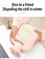 1000ml Water Injection Plastic Hot Bottle Thick Winter Warm Bag