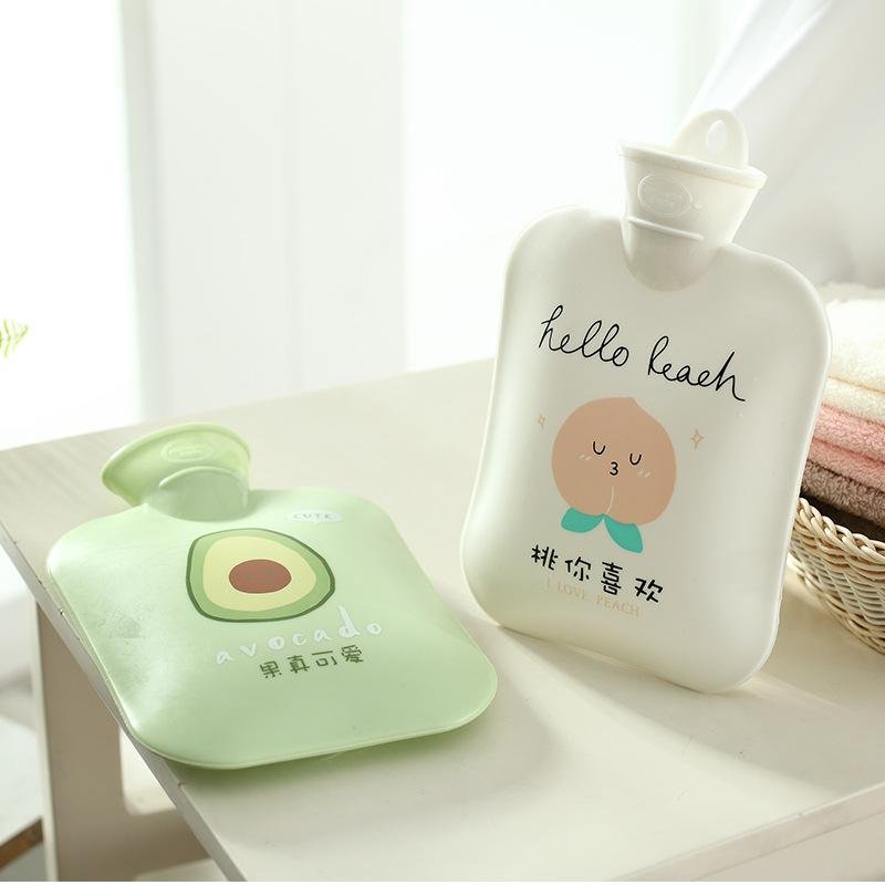 900ml Water Injection Plastic Hot Bottle Thick Winter Warm Bag 7