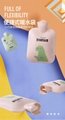 900ml Water Injection Plastic Hot Bottle Thick Winter Warm Bag 19