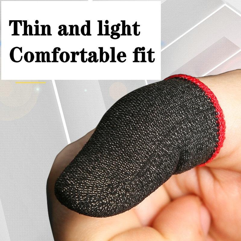 Anti-slip Gaming Finger Sleeve Game Controller Sweatproof Thumb Gloves 5