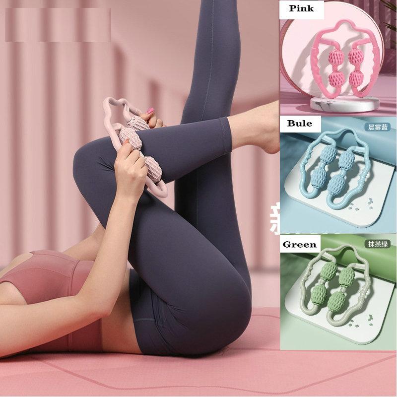 Adjustable Axis Muscle Relaxer Cellulite Massage Roller 4