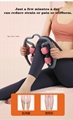 Adjustable Axis Muscle Relaxer Cellulite Massage Roller 12