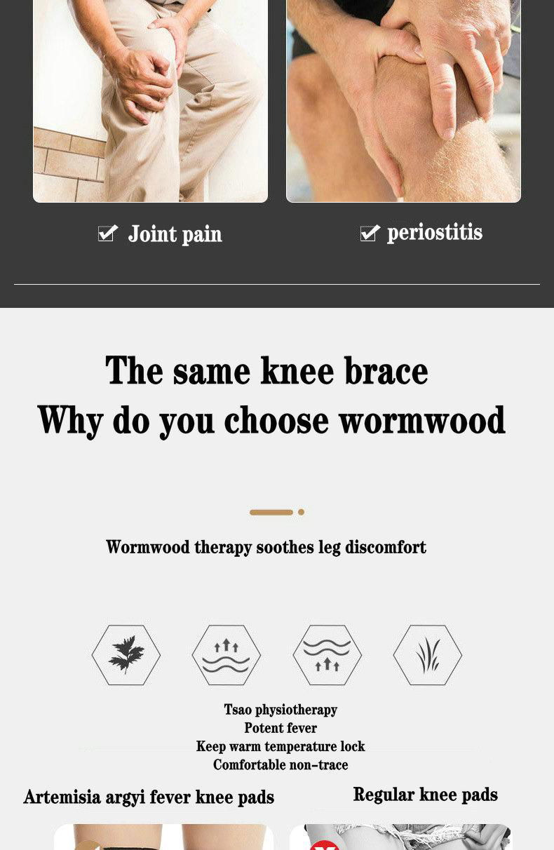 2pcs Self Heating Support Knee Pads Knee Brace Warm 5