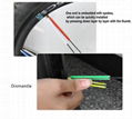 12Pcs Tube Warning Cycling Bicycle Light Strip Reflector 2