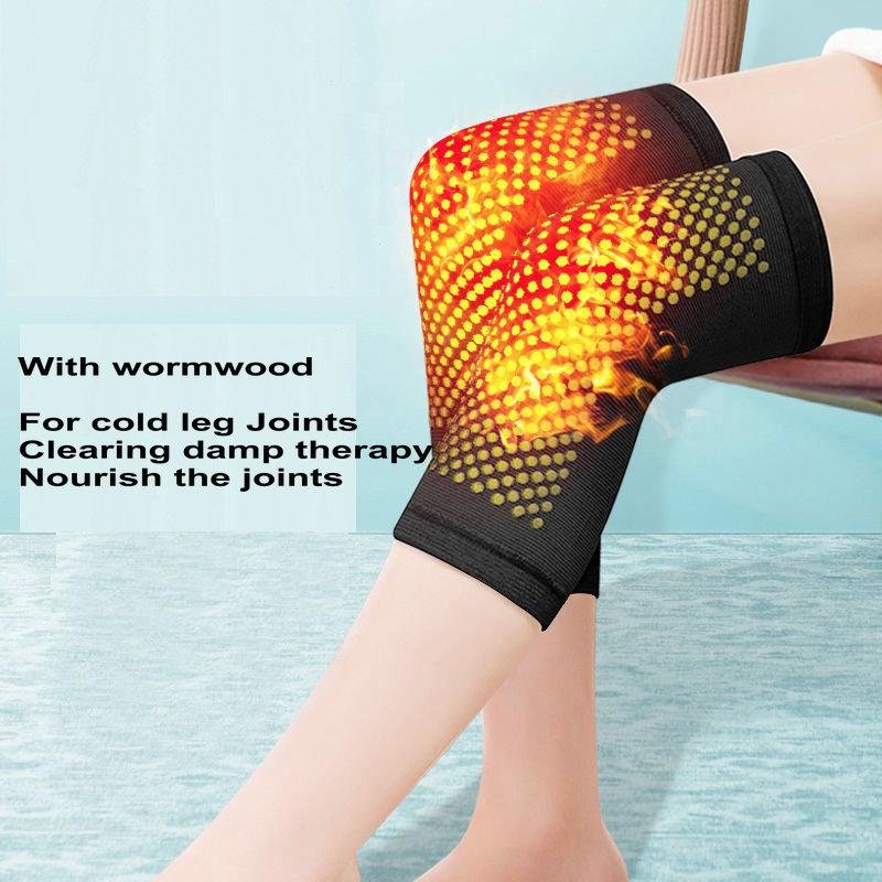 Fashion Support Joint Bandage Natural Knee Brace Elastic Self Heating 1