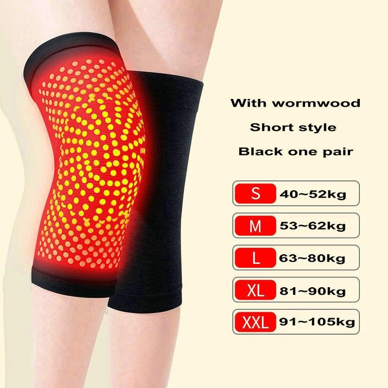 Fashion Support Joint Bandage Natural Knee Brace Elastic Self Heating 14