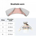 Heat Warm Double Shoulder Support Brace Compression