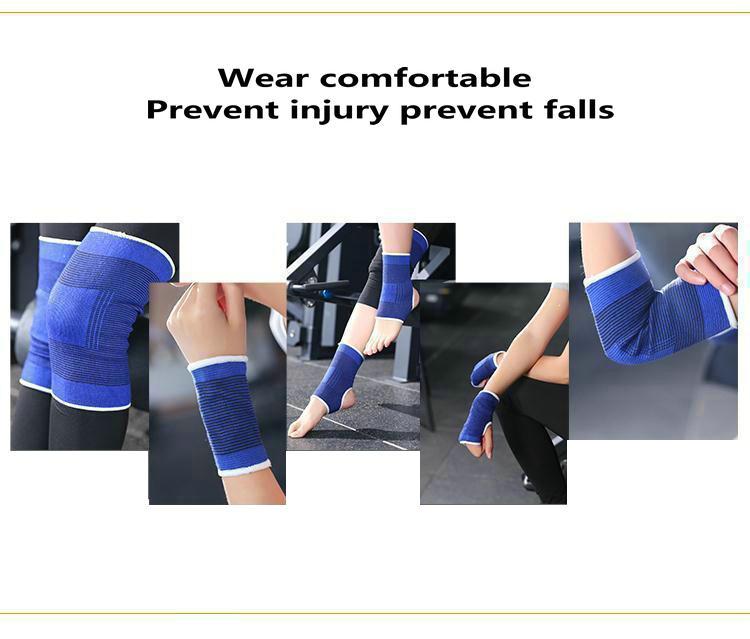 5 Sets Combination Padded Knee Pads Elbow Supports Brace 4