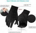 Winter Thermal Cycling All Finger Gloves Outdoor Sports Non-slip Touch Screen 4