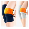 2pcs Knee Pads Winter Warm Men And Women Double Thick add velvet 