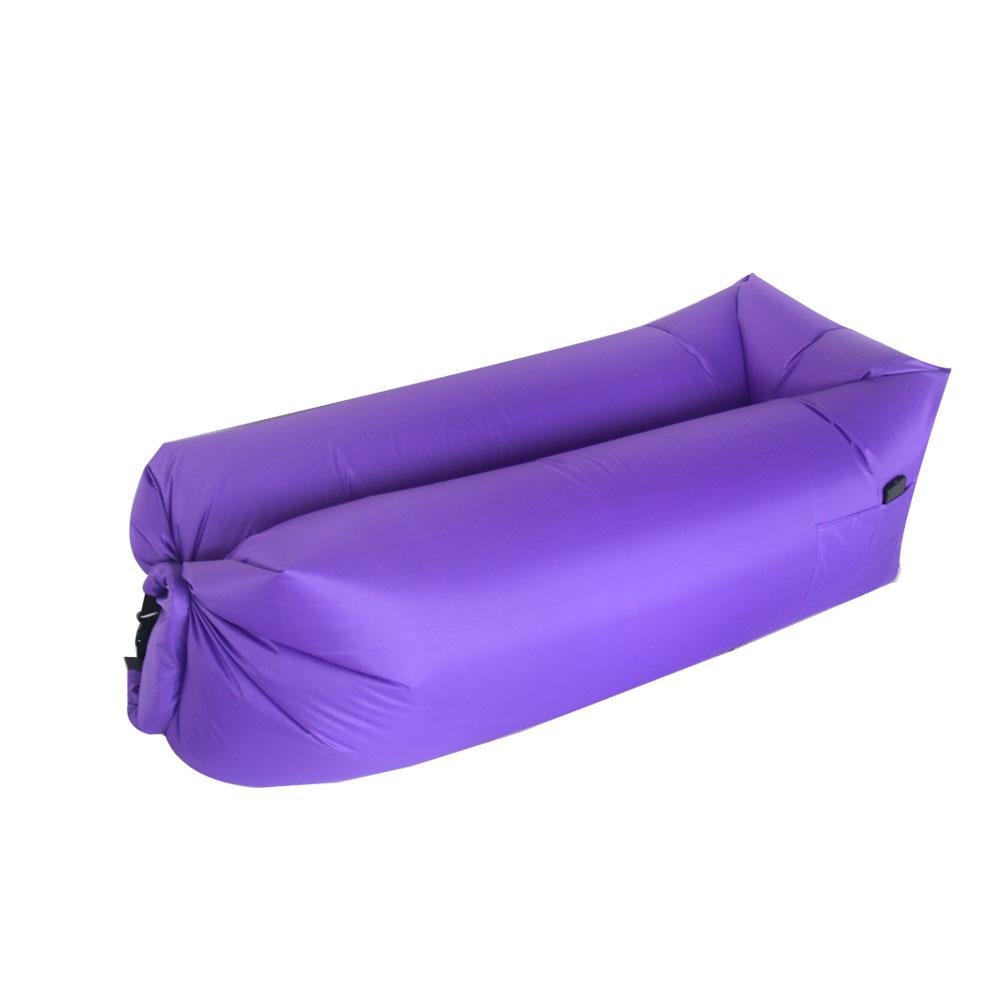 Inflatable Sofa Cushion Camping Air Tent Bed Sleeping Bag Lazy Beach  2