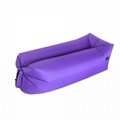 Inflatable Sofa Cushion Camping Air Tent Bed Sleeping Bag Lazy Beach 