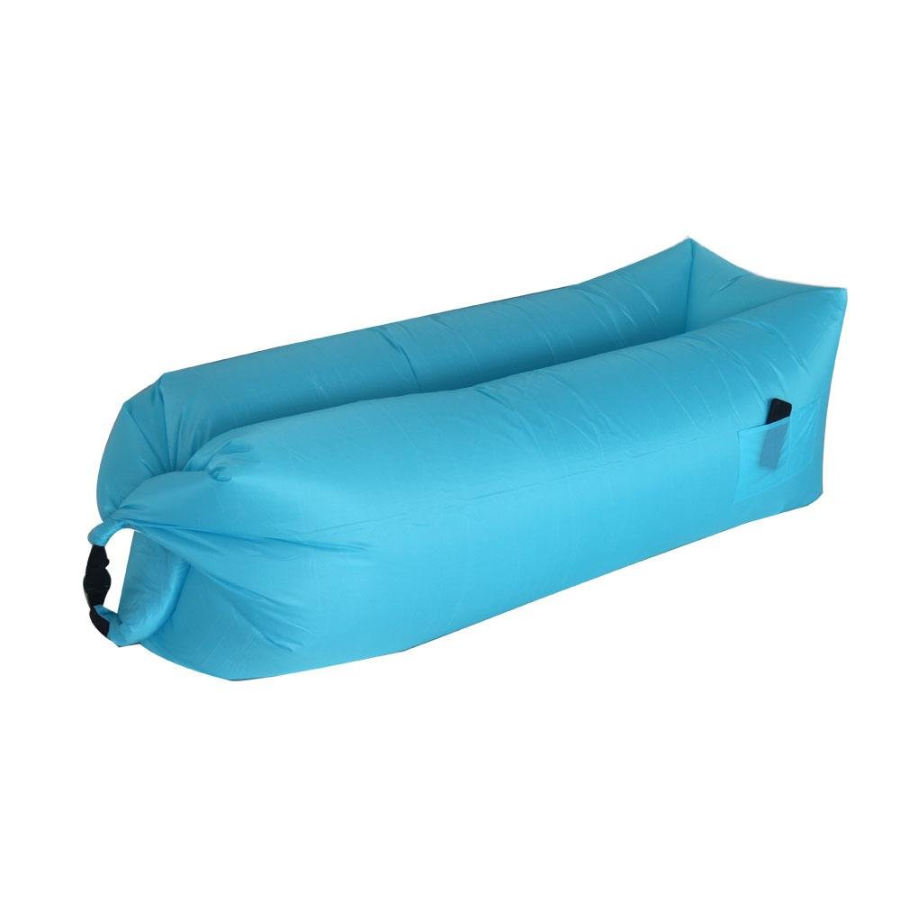 Inflatable Sofa Cushion Camping Air Tent Bed Sleeping Bag Lazy Beach  3