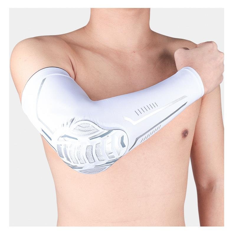 新品運動護臂袖套蜂窩防撞加壓護肘關節戶外籃球 4