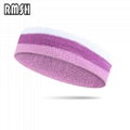 Durable Headband Skin-friendly Sports Yoga Fitness Stretch Sweatband 16