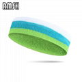 Durable Headband Skin-friendly Sports Yoga Fitness Stretch Sweatband 18