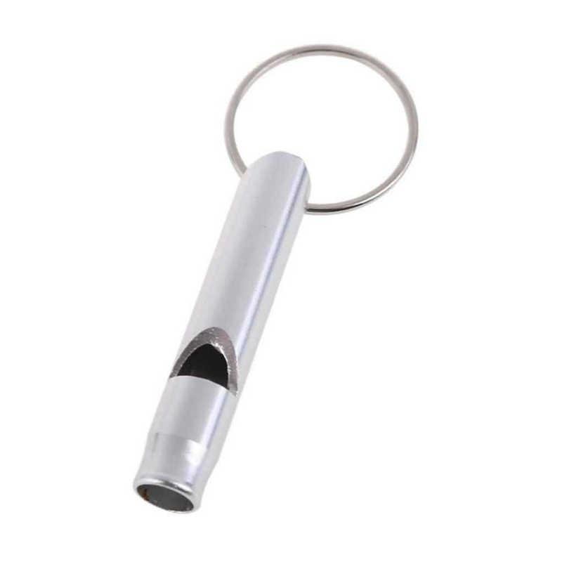 1/5/10pcs Multifunctional Aluminum Emergency Survival Whistle 4