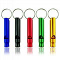 1/5/10pcs Multifunctional Aluminum Emergency Survival Whistle 1