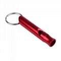 1/5/10pcs Multifunctional Aluminum Emergency Survival Whistle 6