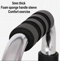 Steel Pipe I-shaped Push-up Bracket Chest Muscle Arm Strength Training