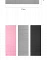 1730*610*2mm Exercise Pilates Folding PVC Yoga Mat  7