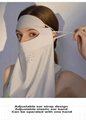 Sunscreen Mask Traceless for Women 2023 New Detachable Facekini Ice Silk