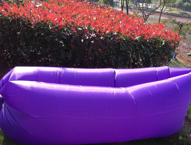 Inflatable Sofa Cushion Camping Air Tent Bed Sleeping Bag 9