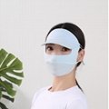 Sunscreen Mask Traceless for Women 2023 New Detachable Facekini 3