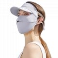 Sunscreen Mask Traceless for Women 2023 New Detachable Facekini 5