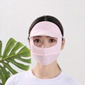 Sunscreen Mask Traceless for Women 2023 New Detachable Facekini 6
