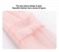 1 Pair Summer New Girl Long Sleeves Ice Silk Sleeve Female UV Protection 9