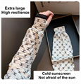 1 Pair Summer New Girl Long Sleeves Polyester Fabrics Sleeve