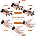 1pcs Silicone Gripster Hand Grip Finger Power Strengthener Stretcher