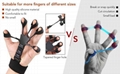 1pcs Silicone Gripster Hand Grip Finger Power Strengthener Stretcher