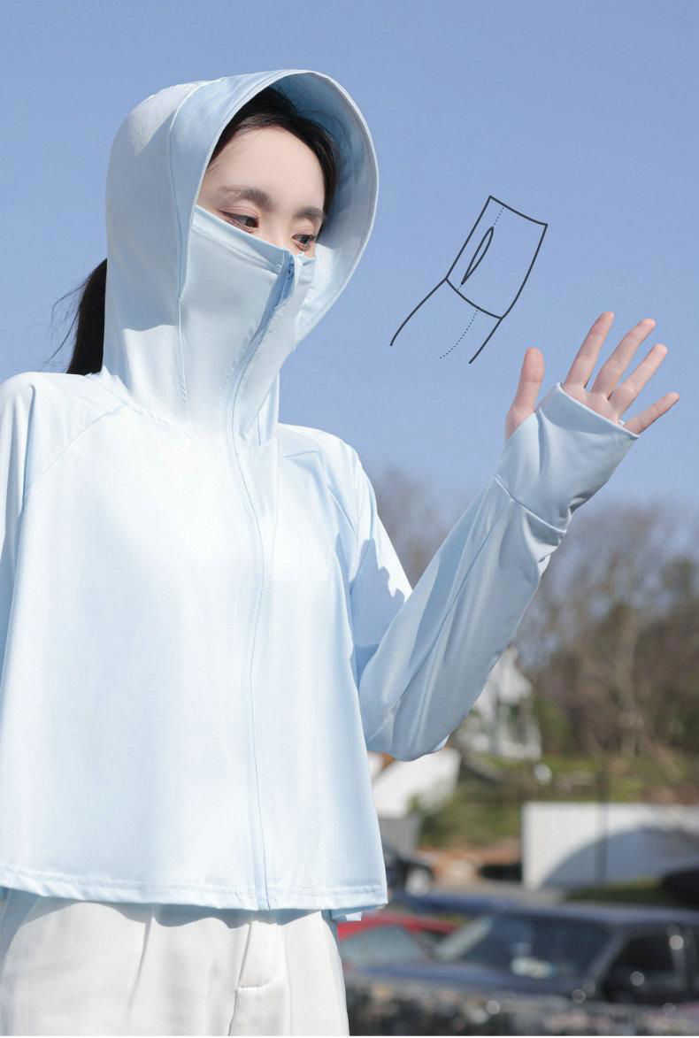 Neckerchief UPF50+ Sun Protection Hat Female UV protection 2023 (China