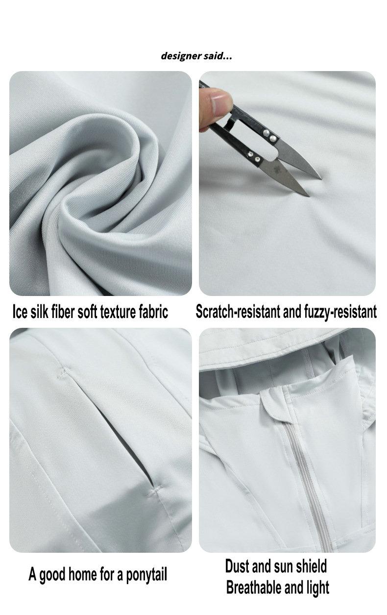 Neckerchief UPF50+ Sun Protection Hat Female UV protection 2023 (China