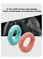 Silicone Adjustable Hand Grip Finger Ring Rehabilitation Training