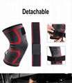 New Pressure With Knitted Sports Knee Pads Badminton Running