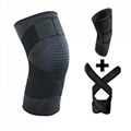 New Pressure With Knitted Sports Knee Pads Badminton Running 11