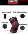 New Pressure With Knitted Sports Knee Pads Badminton Running