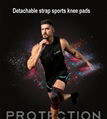 New Pressure With Knitted Sports Knee Pads Badminton Running 15