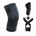 New Pressure With Knitted Sports Knee Pads Badminton Running