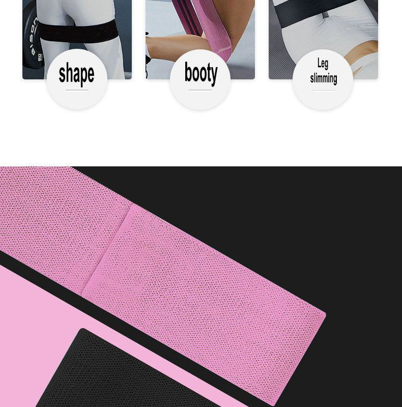 Yoga Stretch Band Fitness Butt Ring Resistance Band