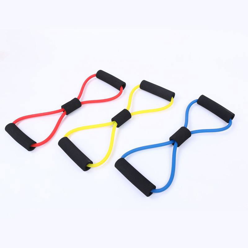 1PC Yoga Resistance Exercise Bands Circle Yoga Waist Gym