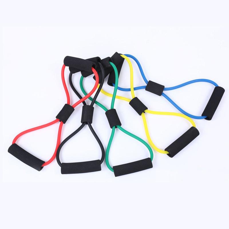 1PC Yoga Resistance Exercise Bands Circle Yoga Waist Gym 3