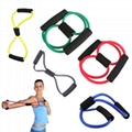 1PC Yoga Resistance Exercise Bands Circle Yoga Waist Gym 6